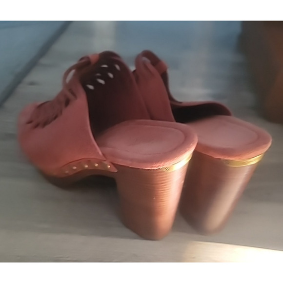 Michael Kors Women's Westley Mule Cinnamon Platform Slip On Shoes-10M - Picture 4 of 14